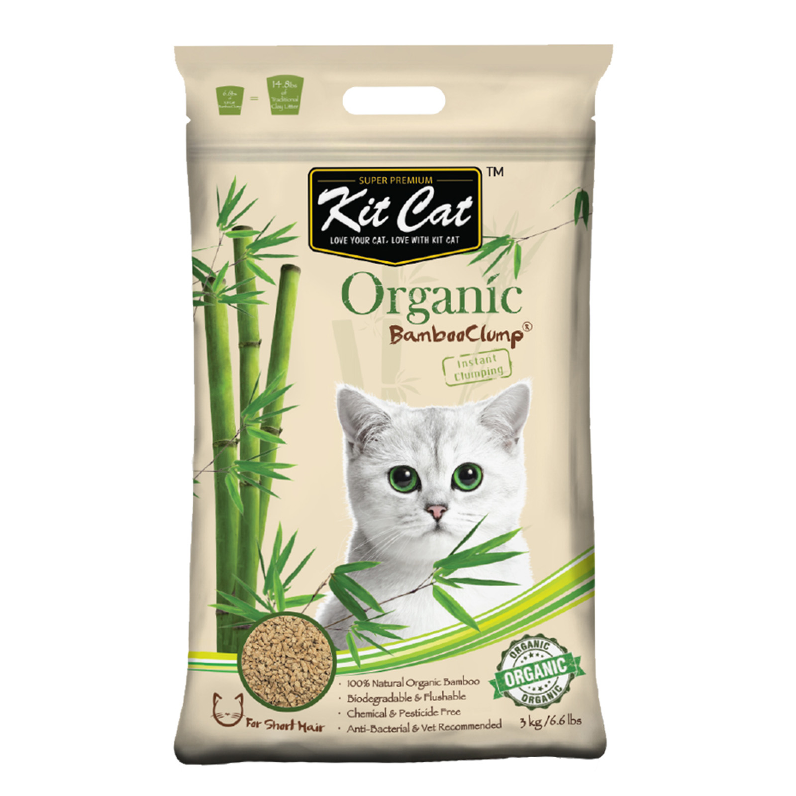 Organically dispose shop of cat litter