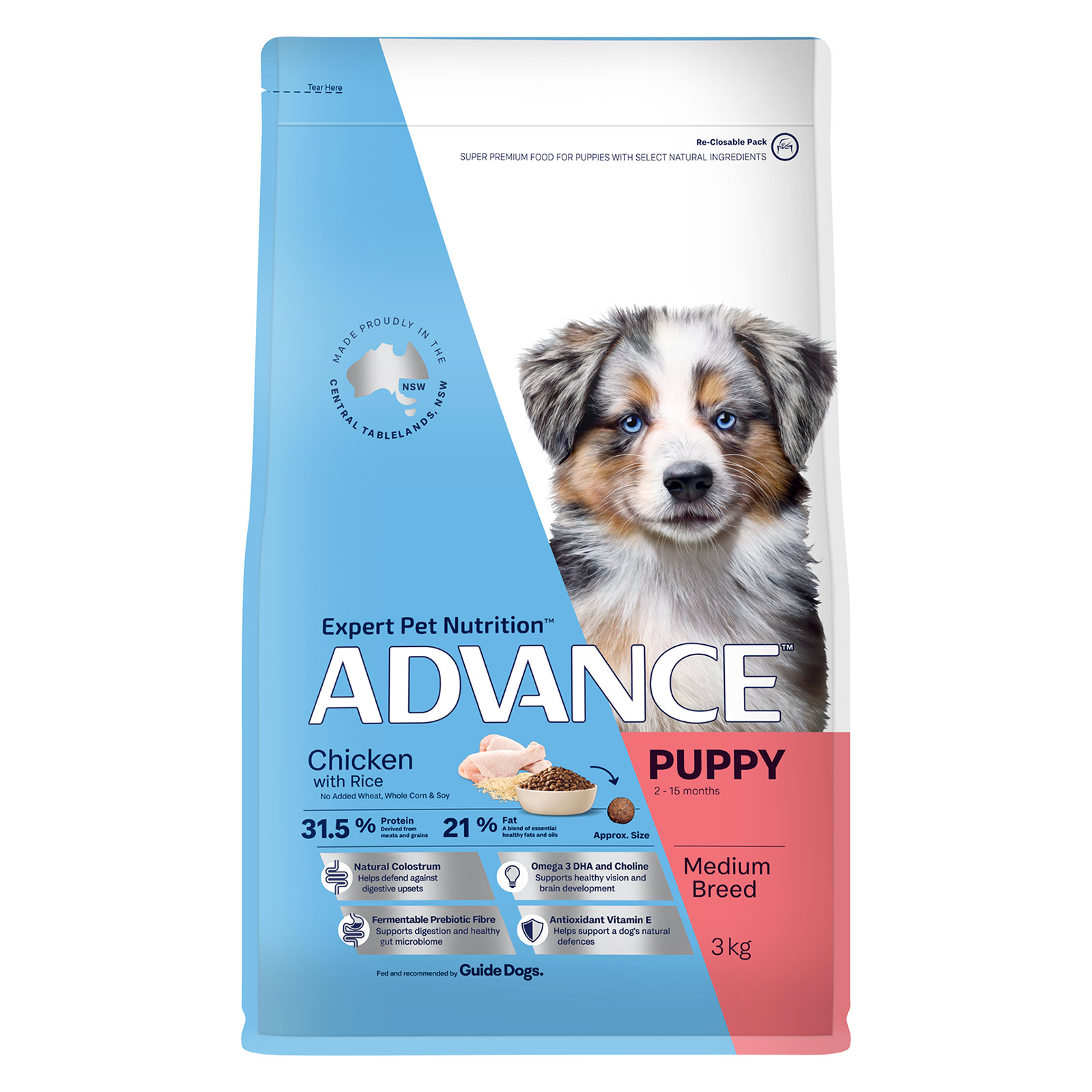 Advance puppy plus shop growth large breed