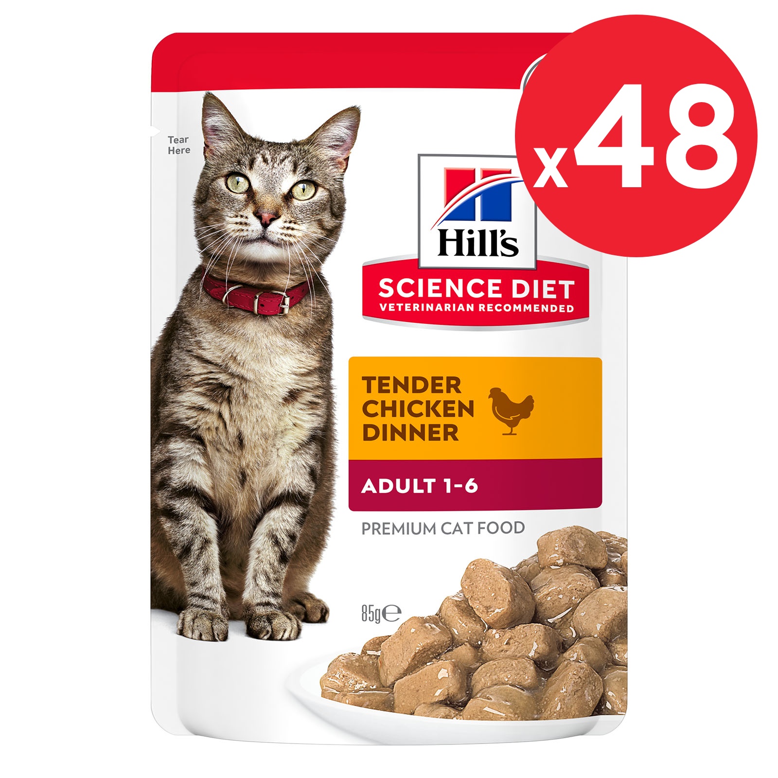 Hills Science Diet Optimal Care Chicken Adult 1 6 Years Pouches