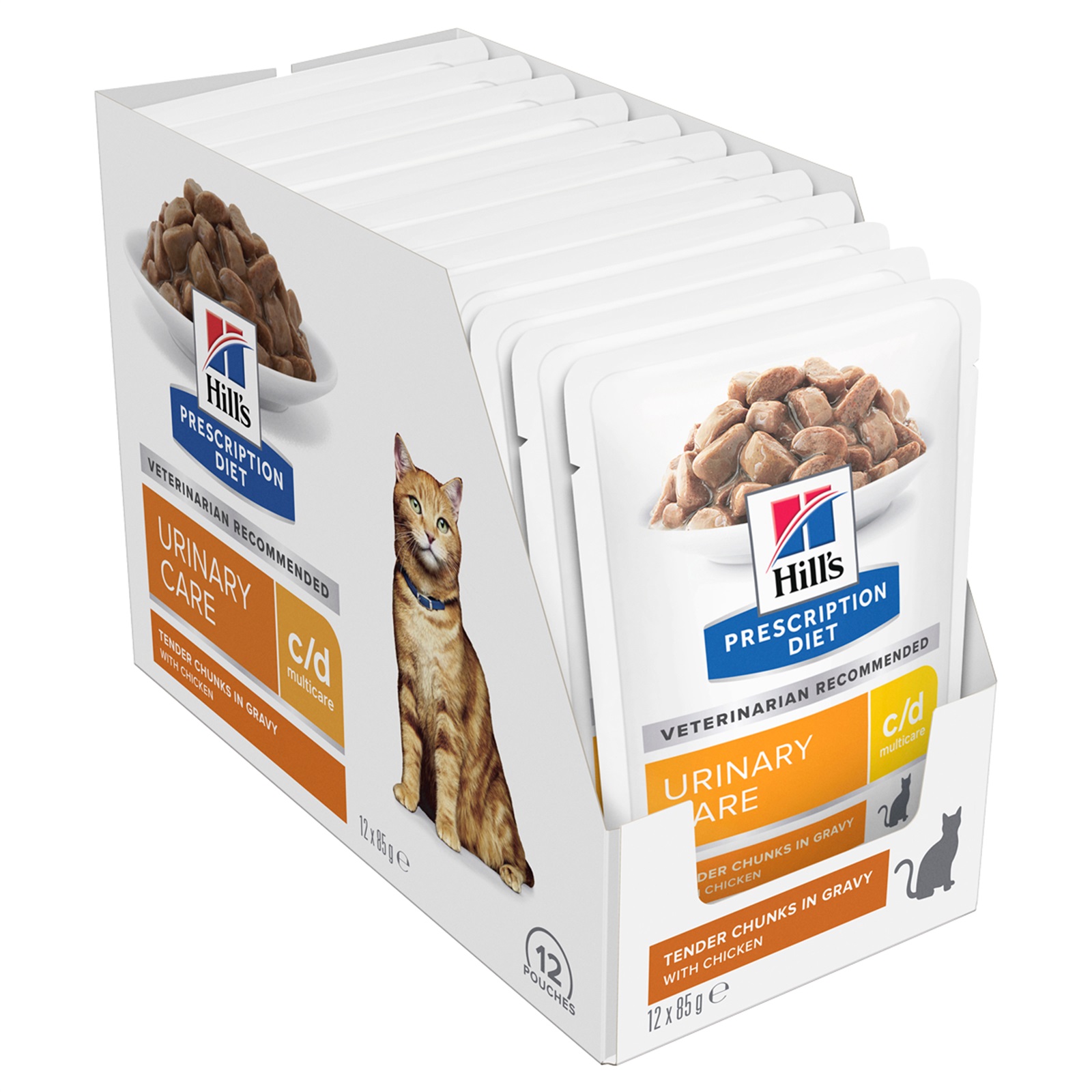 Hills Prescription Diet Feline cd Urinary Care Multicare Chicken