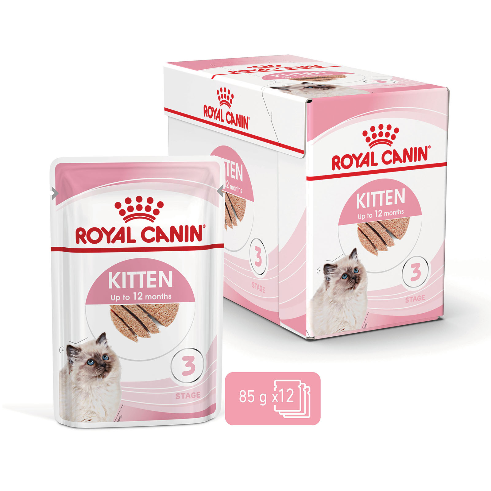 Royal Canin Cat Kitten Paté (Sachets) 85 gr x 12