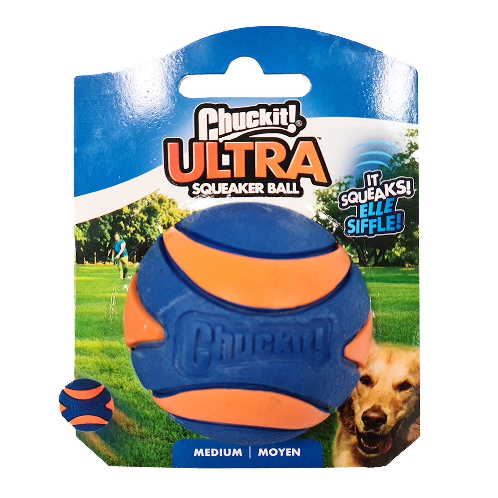 Chuckit squeaker sale ball large