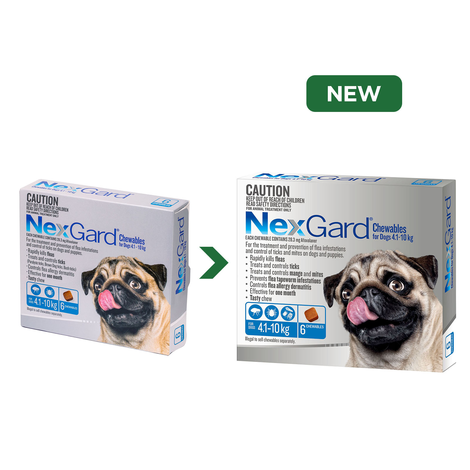 Nexgard k9 blue md best sale