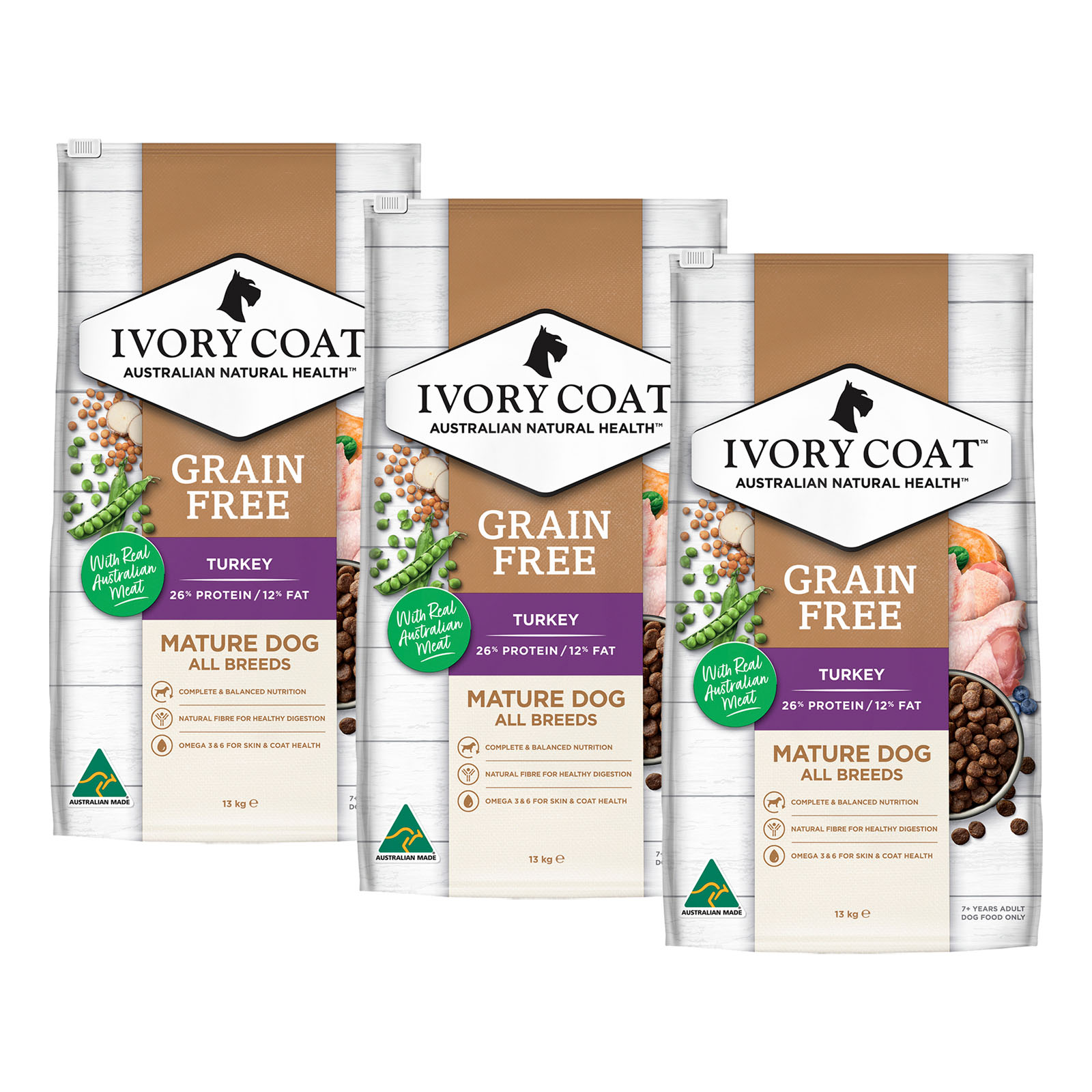 Ivory coat on sale dog food