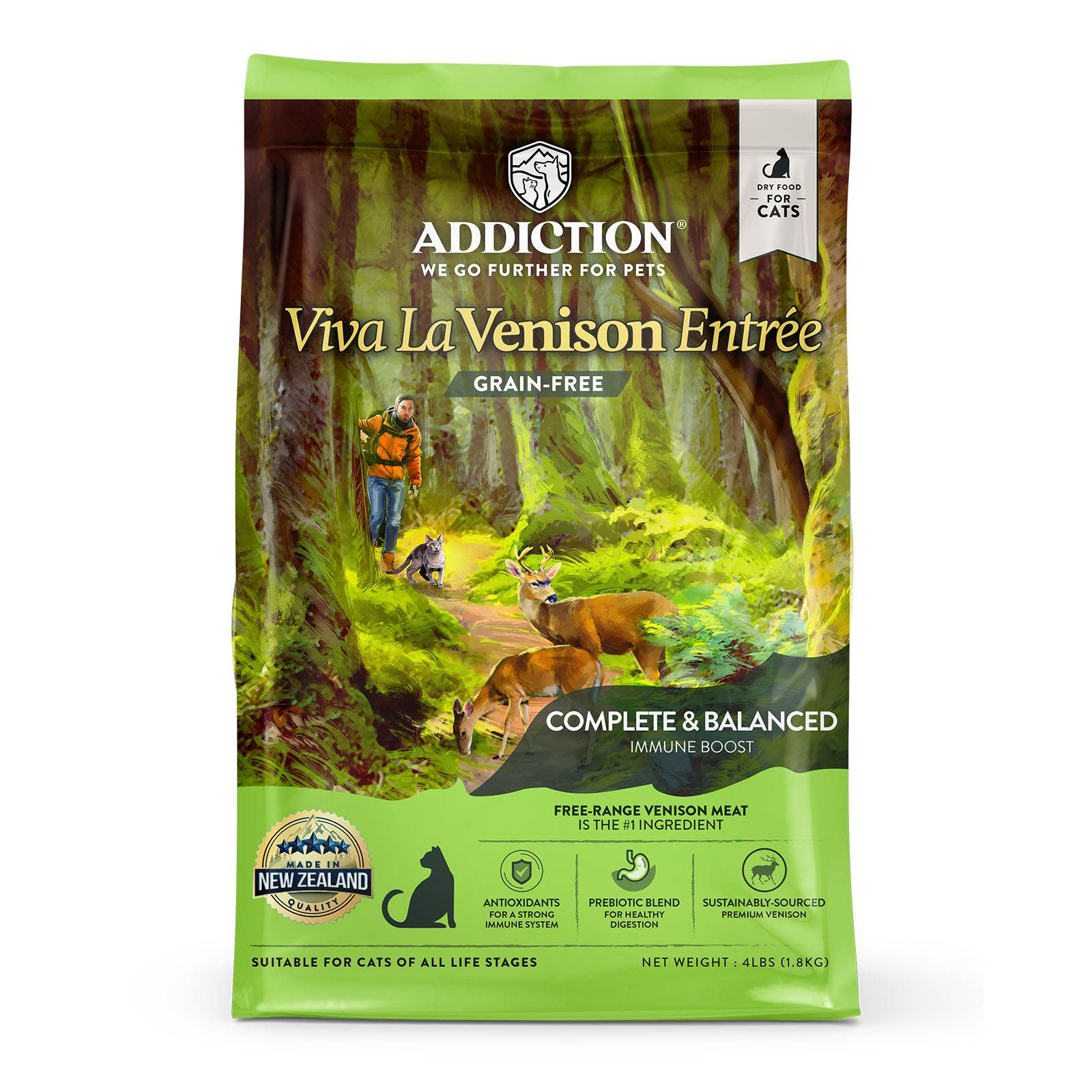 Addiction Viva La Venison Entr e Complete And Balanced Immune