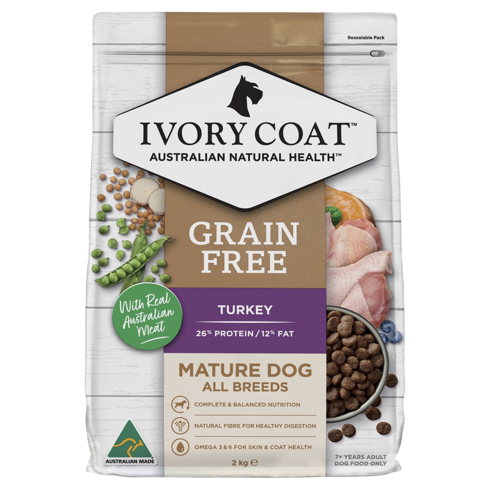 Ivory coat dog grain free sale ocean fish & salmon 13kg