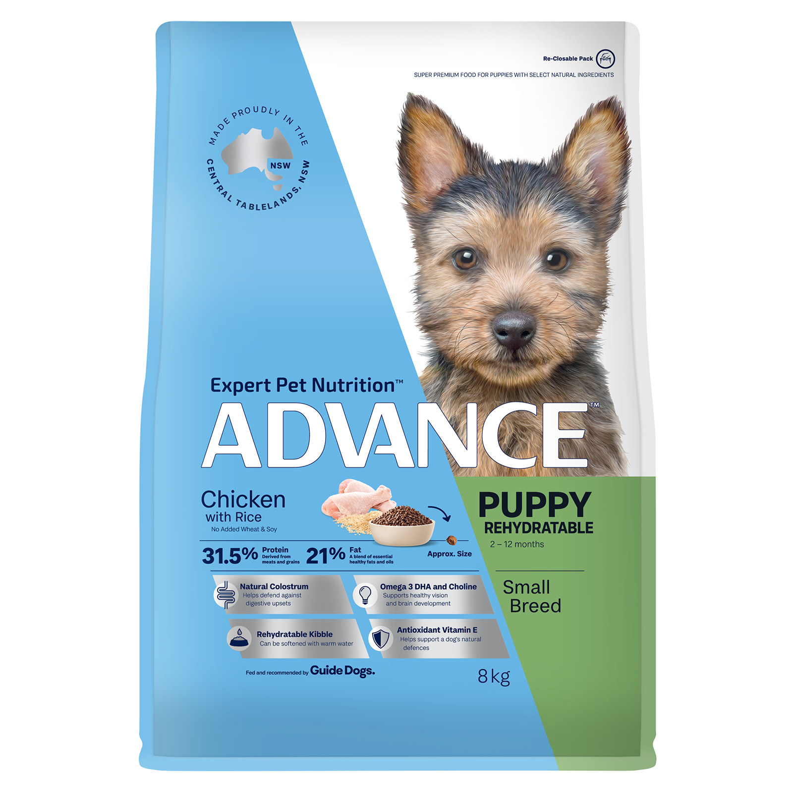 Blue toy breed top dog food