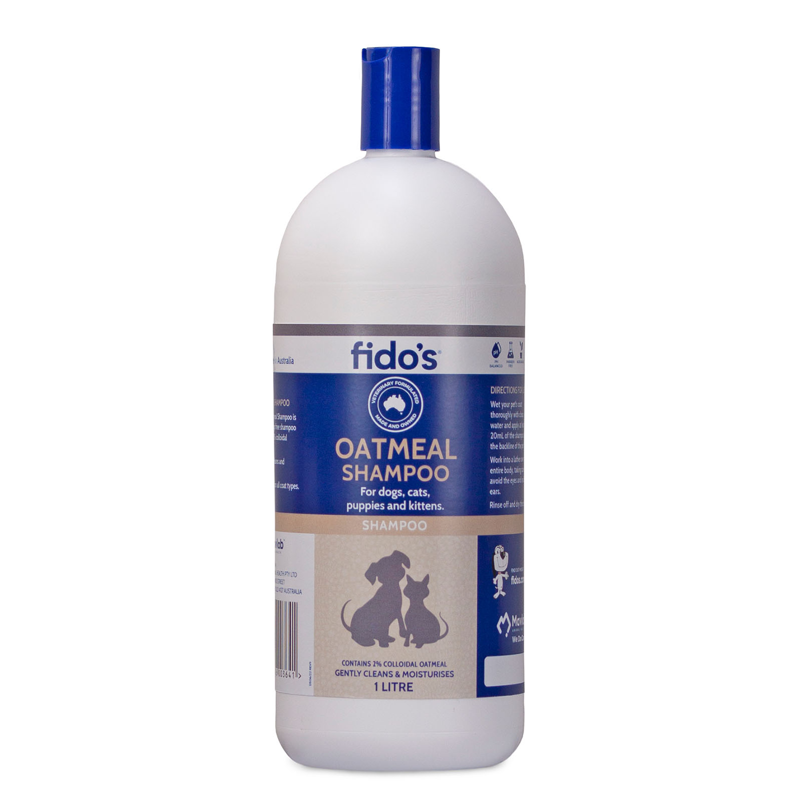 Fresh Look at Fidos Oatmeal Shampoo And Conditioner Pack For Dogs And Cats