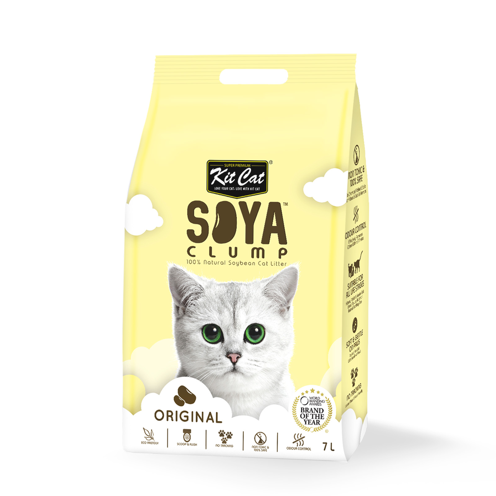 Biodegradable clumping hotsell cat litter