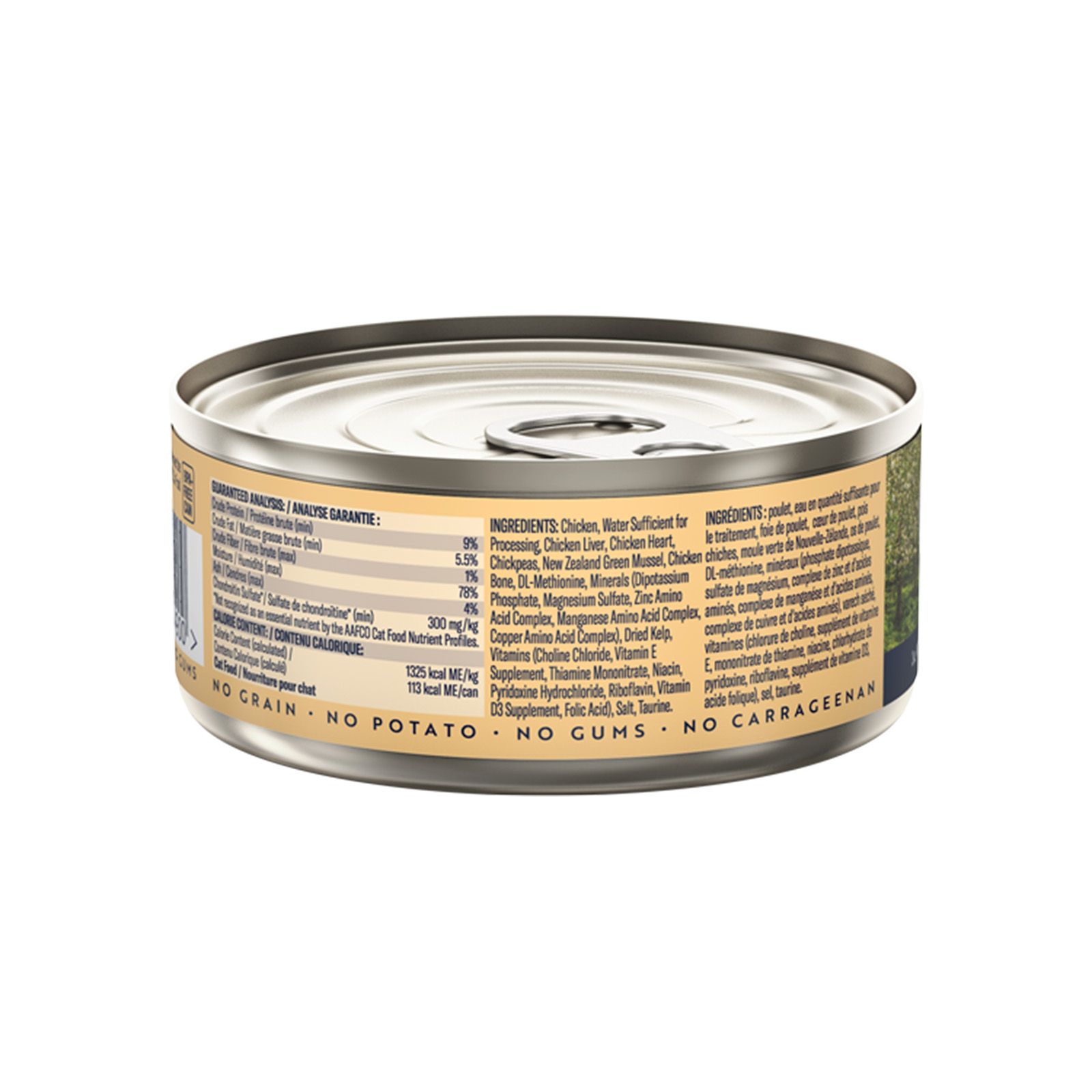 Horse Meat Kitten Food Canned Reference: Ziwi Peak Grain Free Chicken All Life Stages Canned Wet