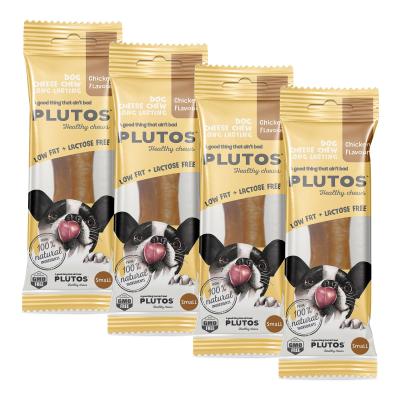 Plutos Healthy Chews Cheese And Chicken Long Lasting Healthy Chew Small Treat For Dogs 160g