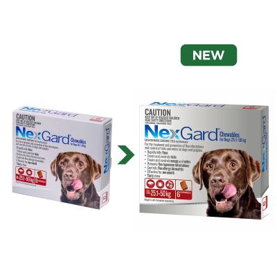 Nexgard extra large hot sale dog 6 pack