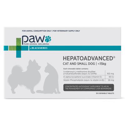 PAW Hepatoadvanced Cat/Small Dog 30 Pack