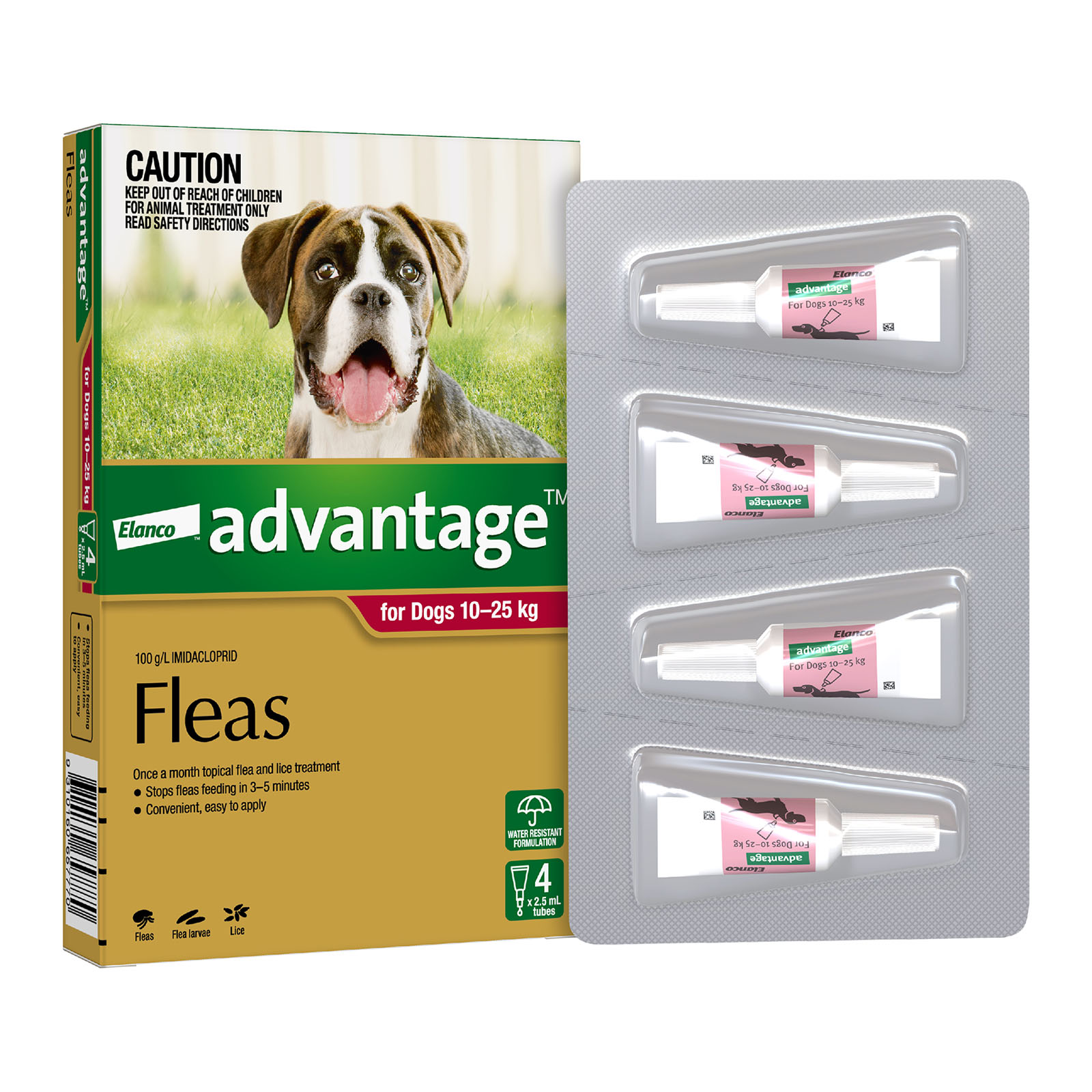 Advantage dog flea and wormer best sale