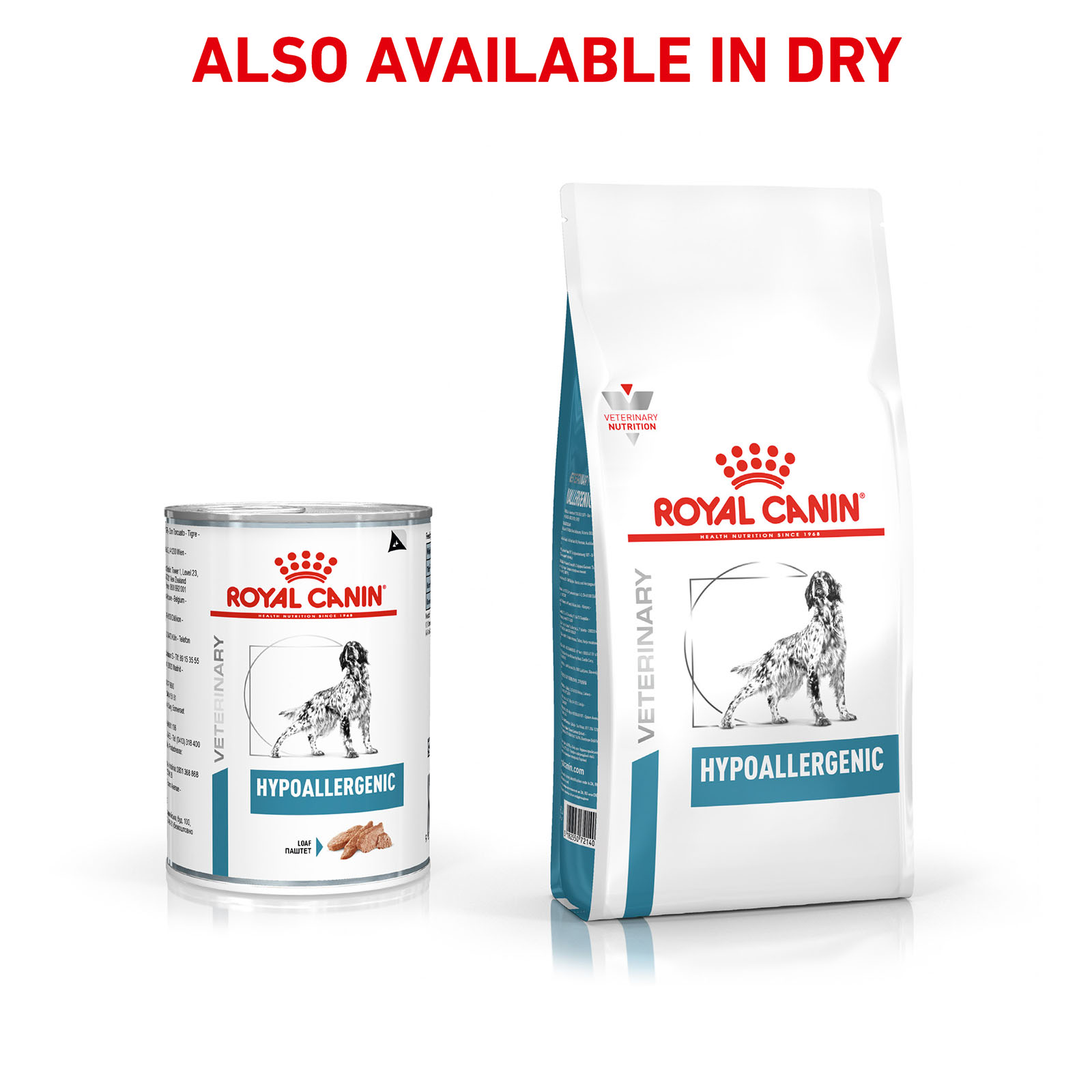 Royal canin hypoallergenic store canned dog food