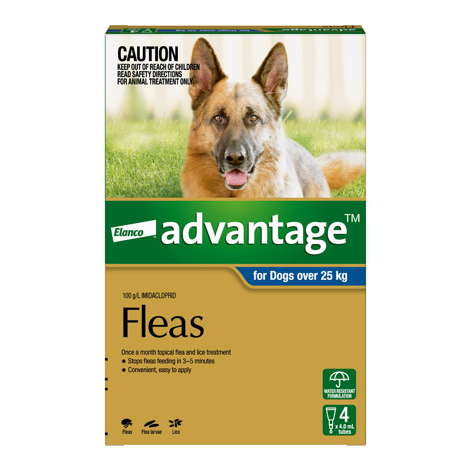 Canine sales flea control