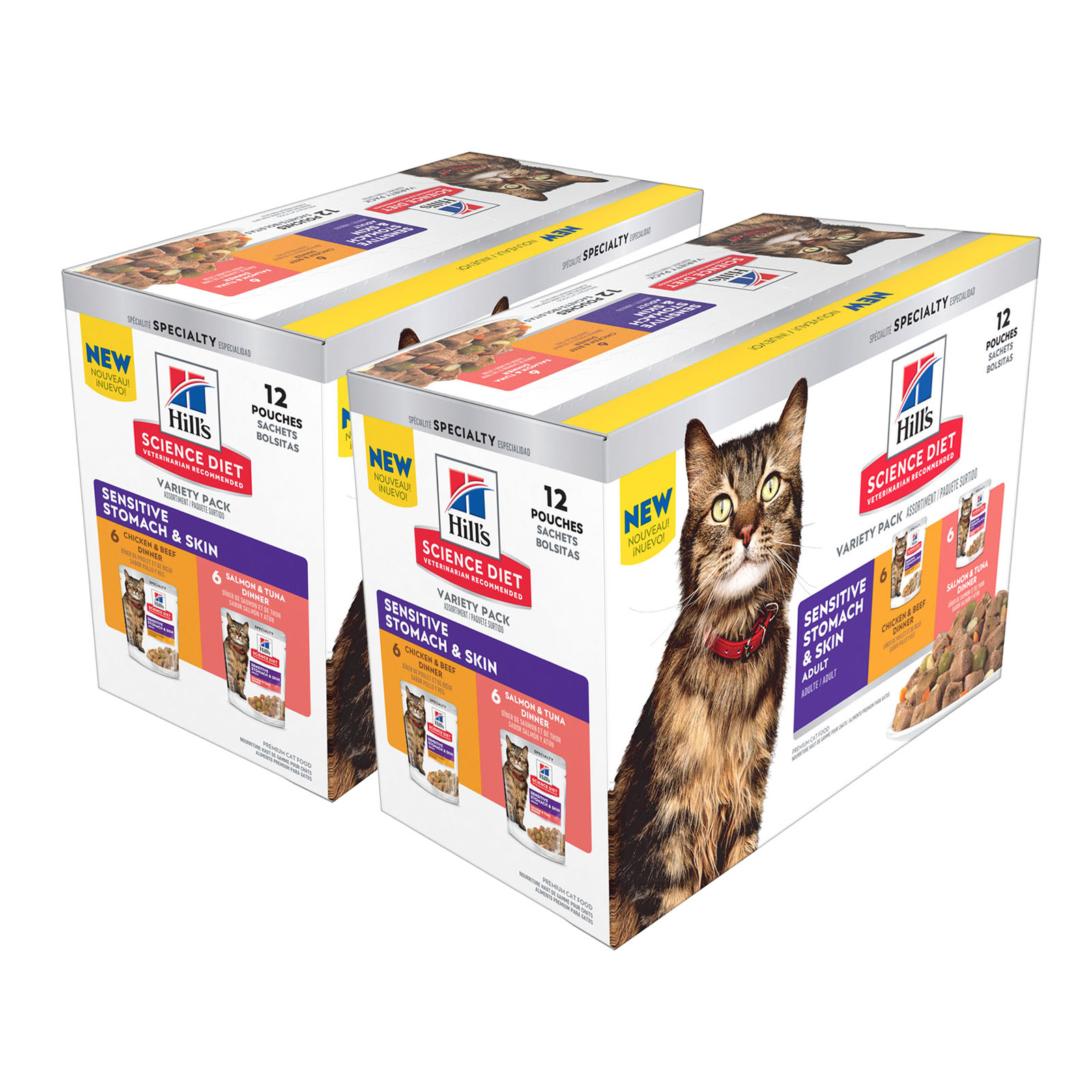 Science diet wet hotsell cat food sensitive stomach