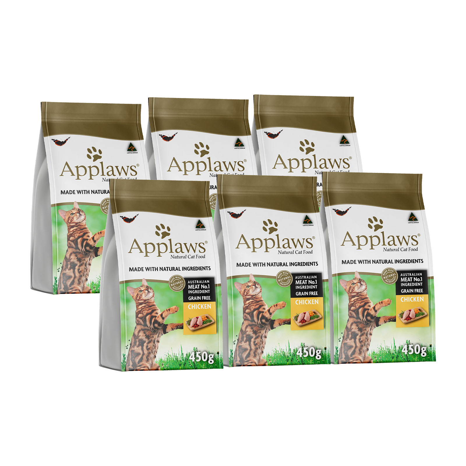 Applaws Chicken Grain Free Natural Dry Cat Food 2.7kg 33.60