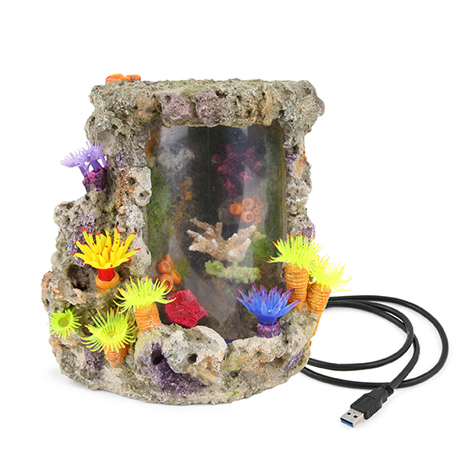 Bubbling fish tank decorations hotsell