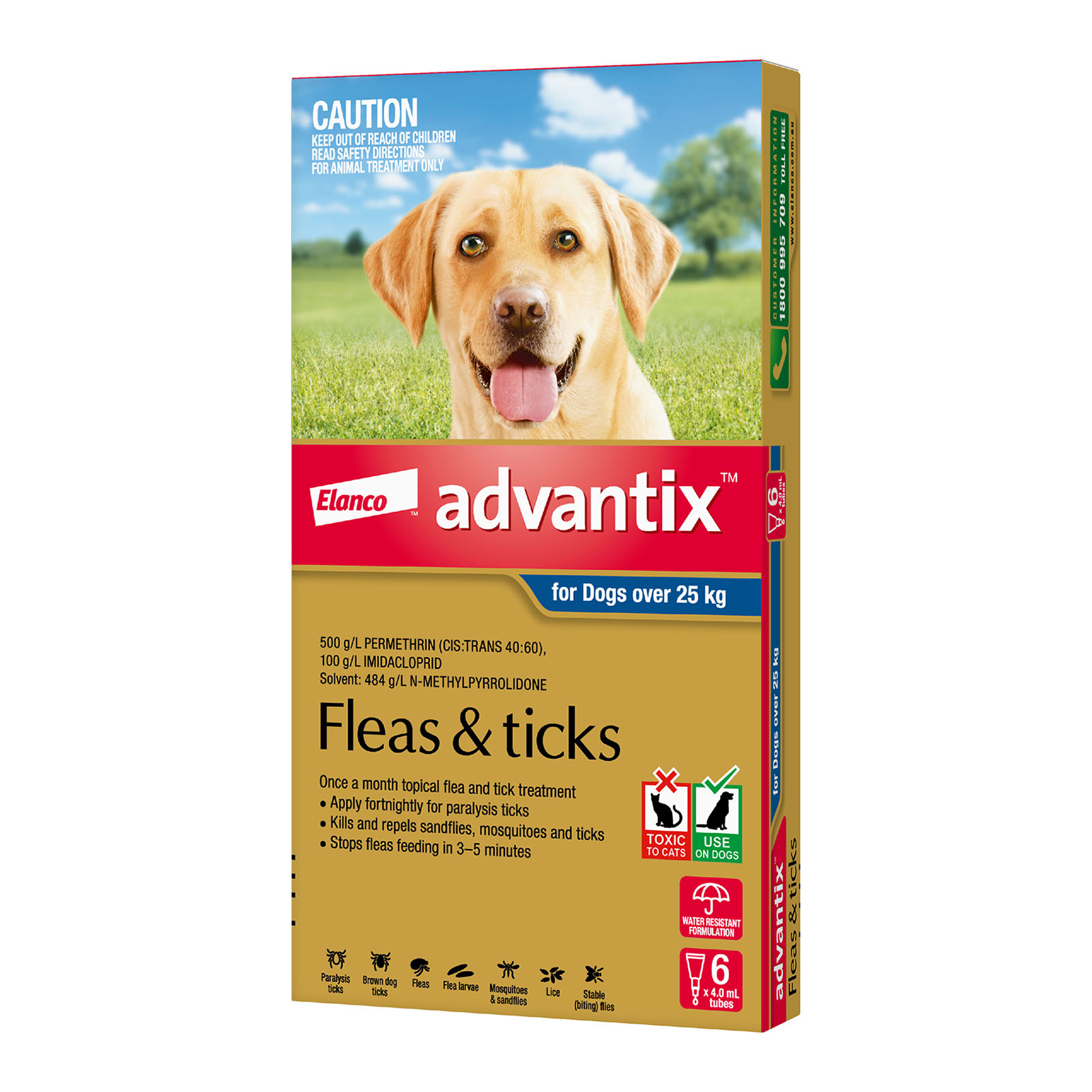 Advantix tick and store flea