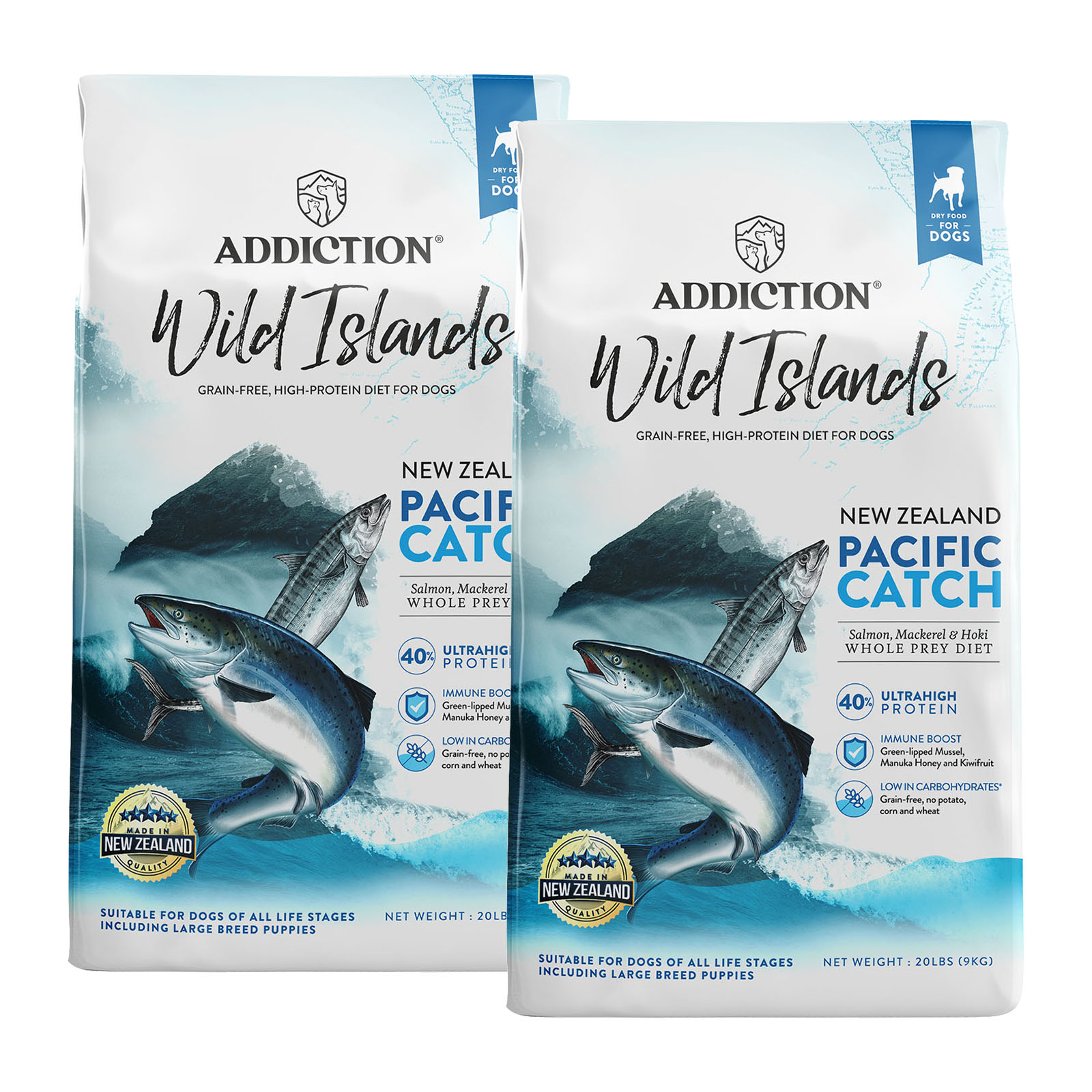 Addiction Wild Islands Pacific Catch Grain Free All Life Stages