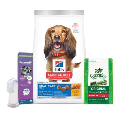 Dog food oral care best sale