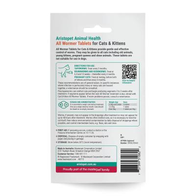 Aristopet all wormer paste for cats & kittens best sale