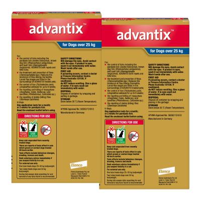 K9 advantix large dog 6 pack best sale