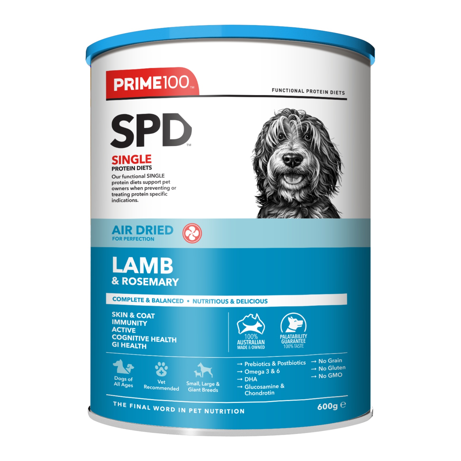 Single protein shop diet for dogs