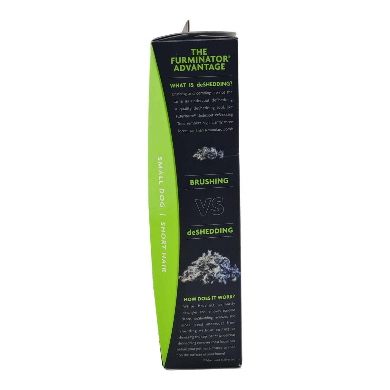 Furminator cuts hair hot sale
