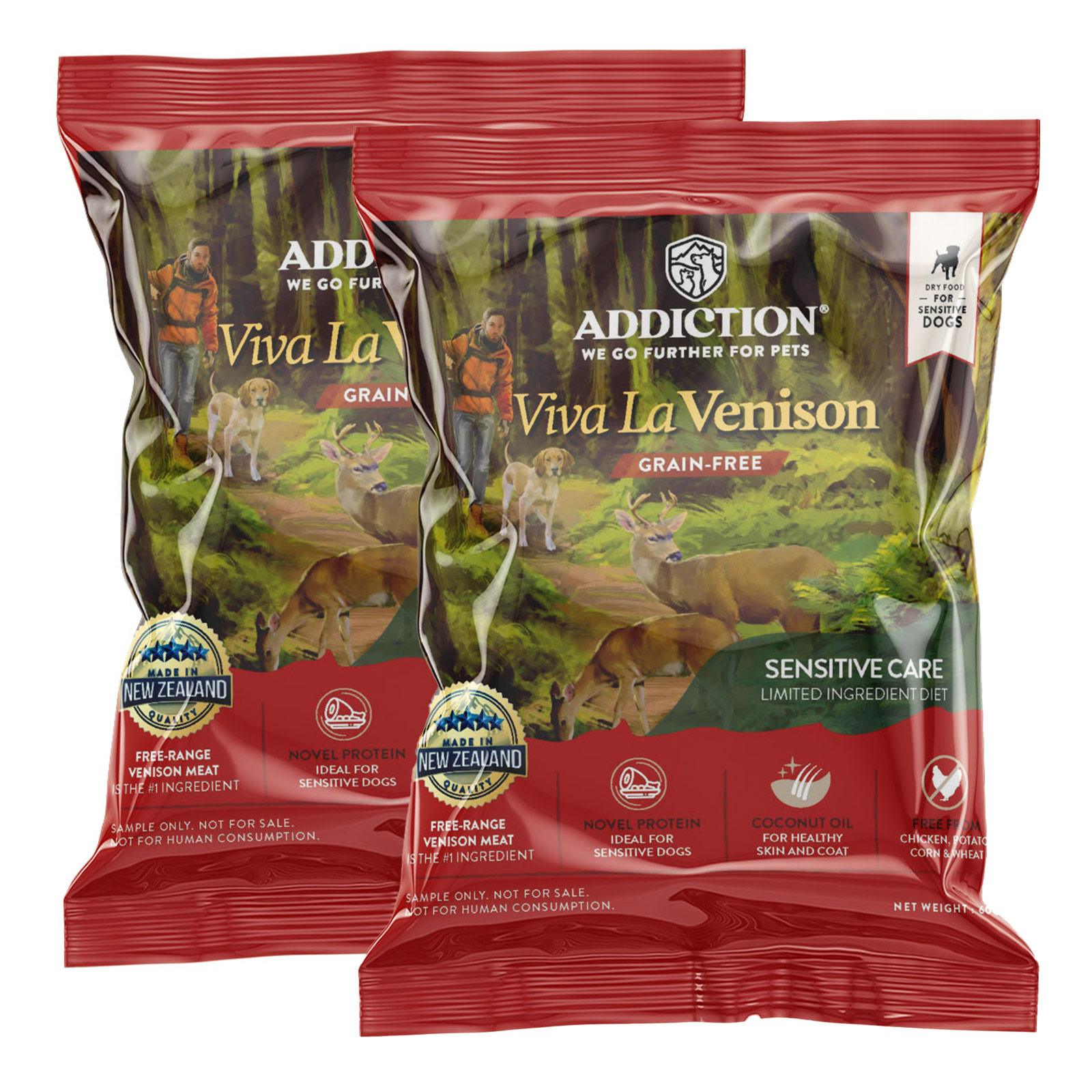 Addiction Viva La Venison Grain Free Sensitive Care All Life