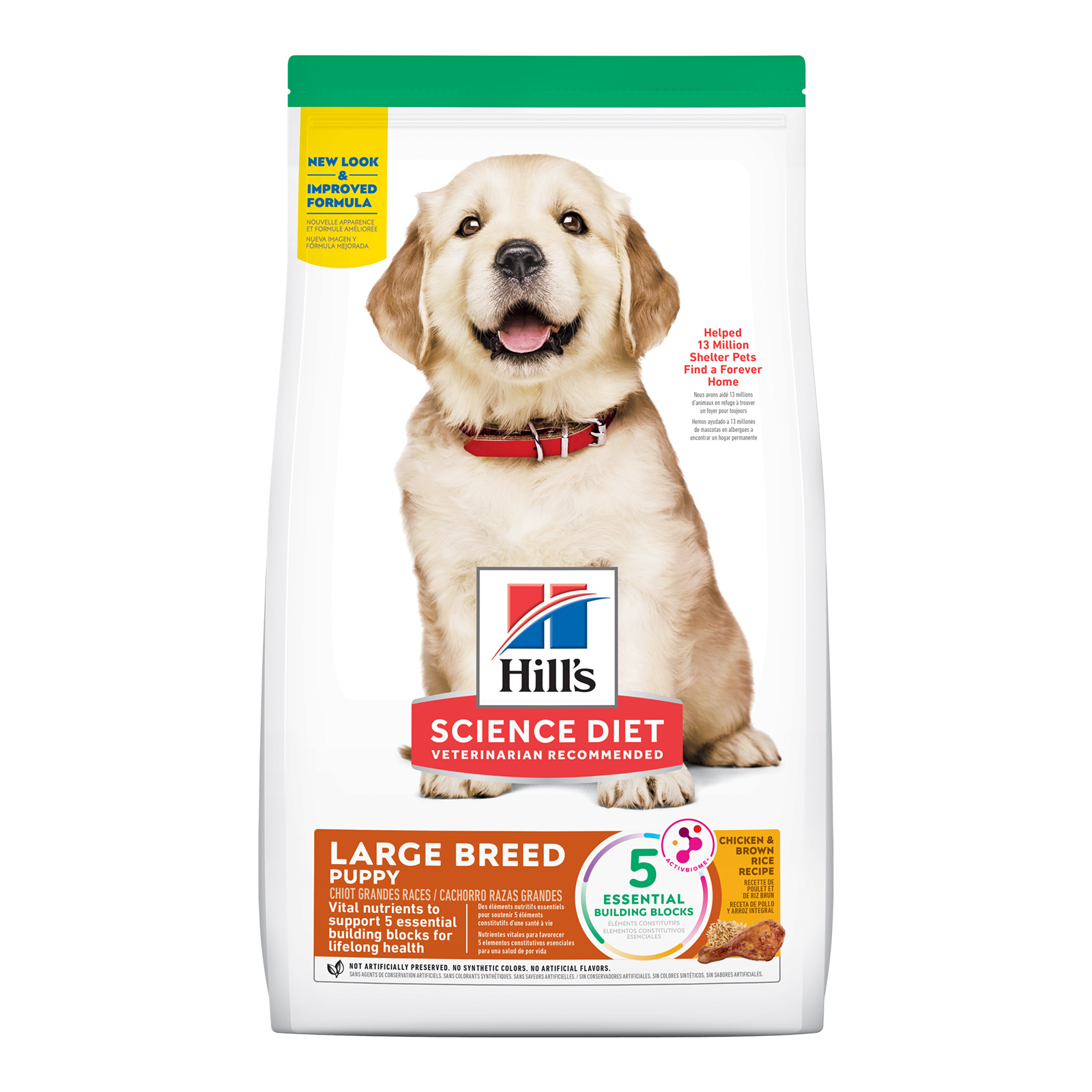 Hills puppy 2024 medium chicken 12kg