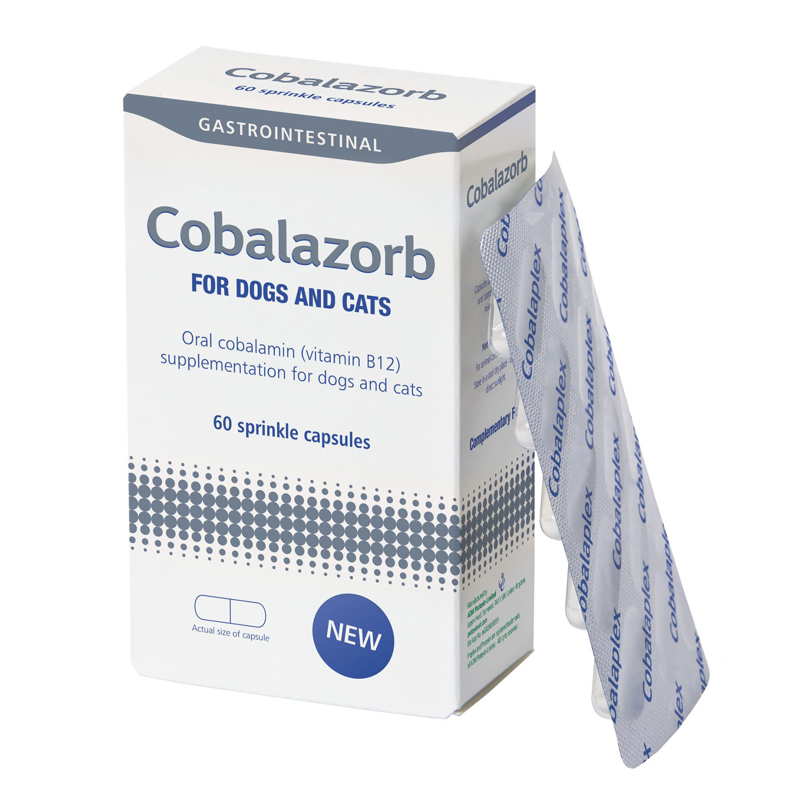 Cobalazorb Oral Cobalamin Vitamin B12 Supplement For Dogs And Cats 60 ...