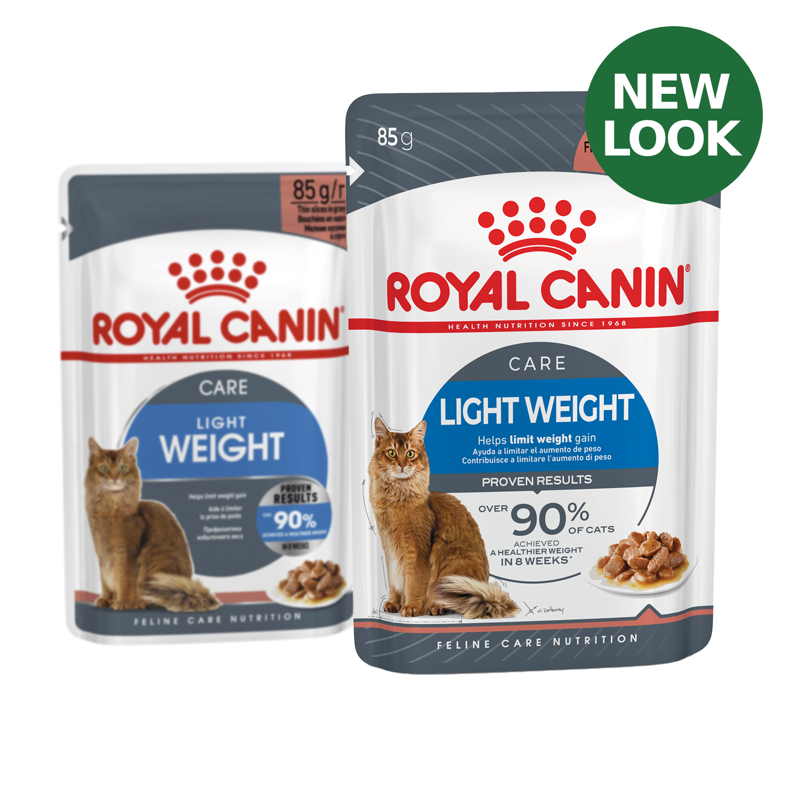 Royal Canin Light Weight Care In Gravy Adult Pouches Wet Cat Food