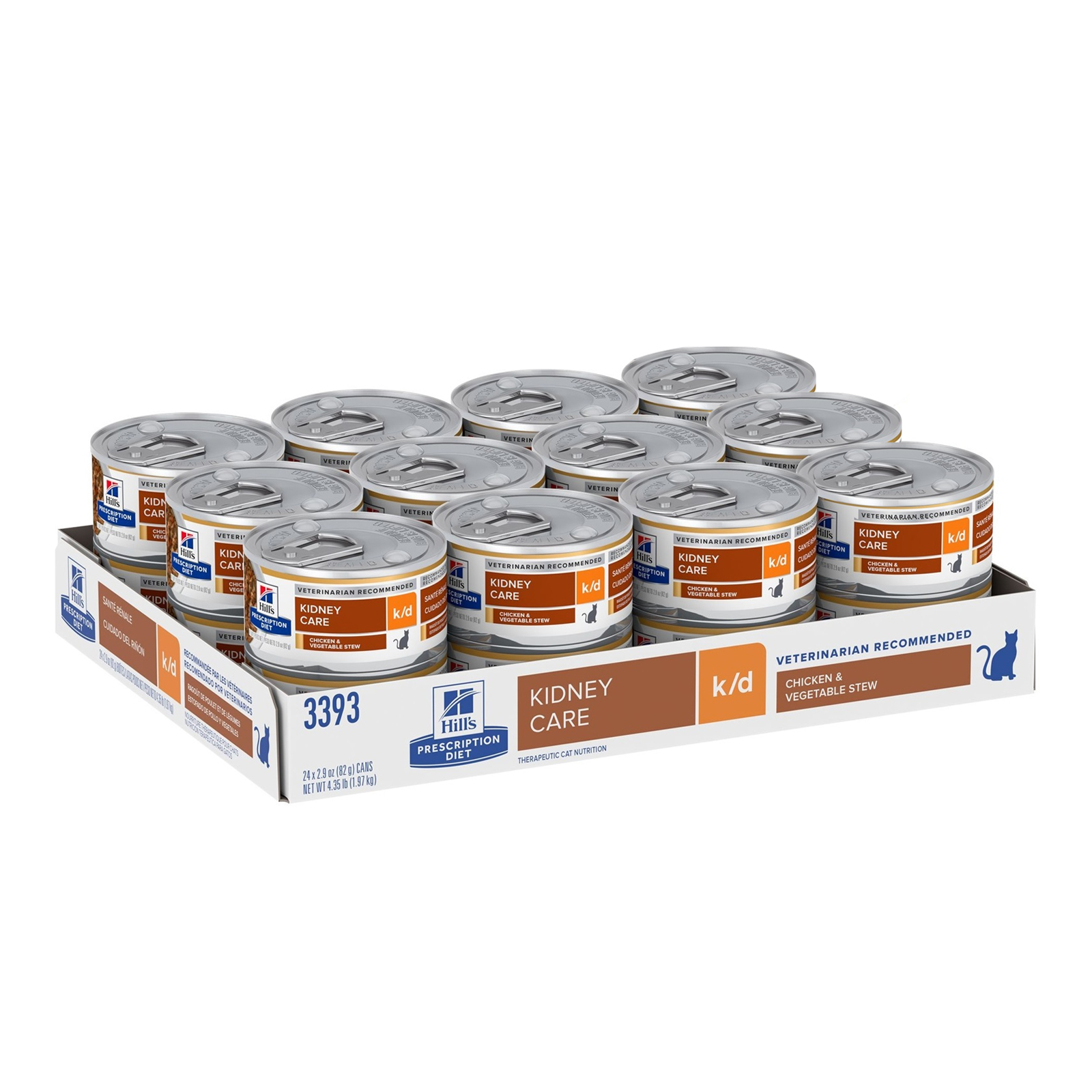 Kd prescription cat food best sale