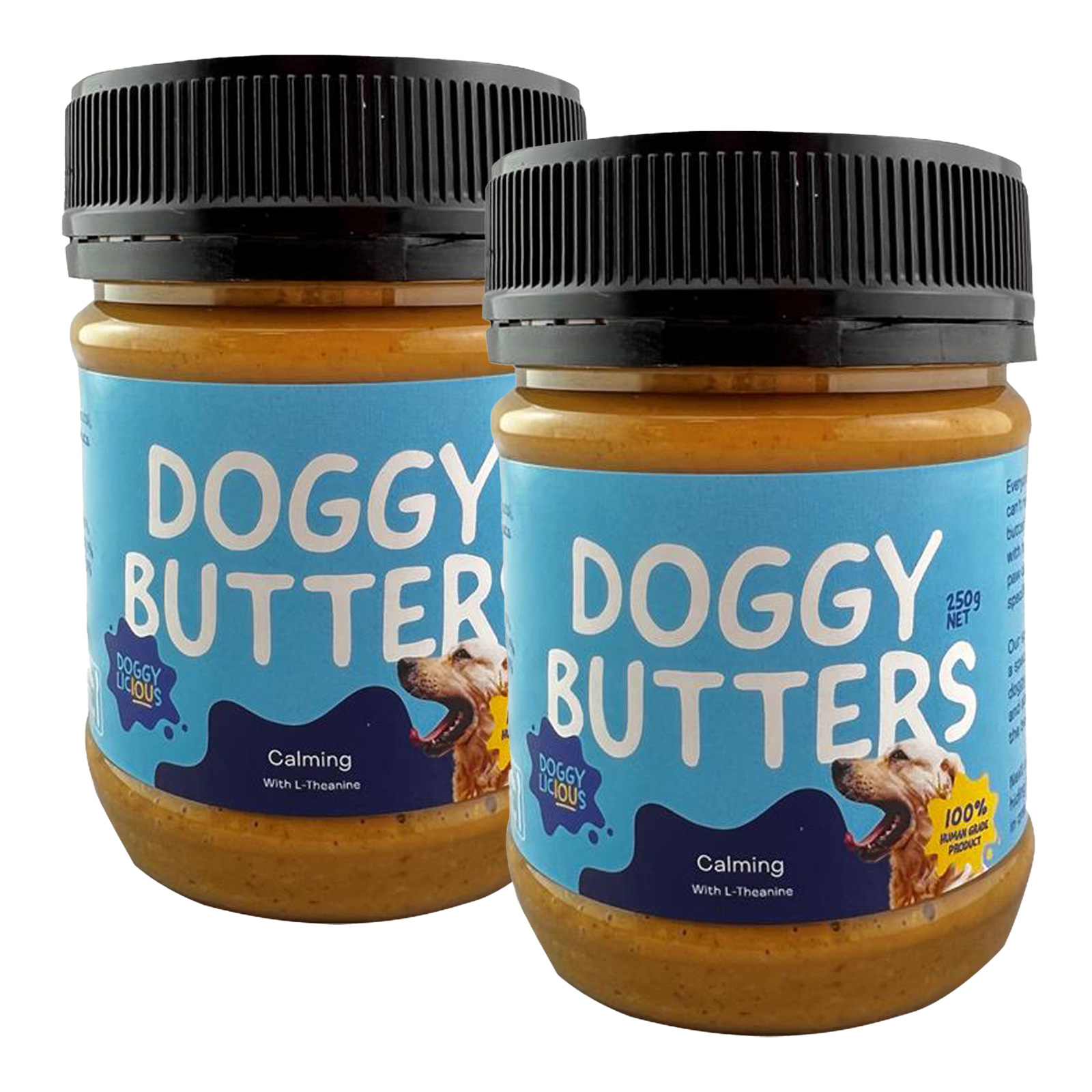 Doggylicious Doggy Butters Calming Peanut Butter Treat For Dogs 500g