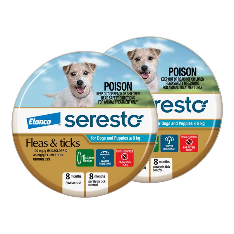 Advantage Seresto Flea And Tick Collar For Dogs And Puppies Up To