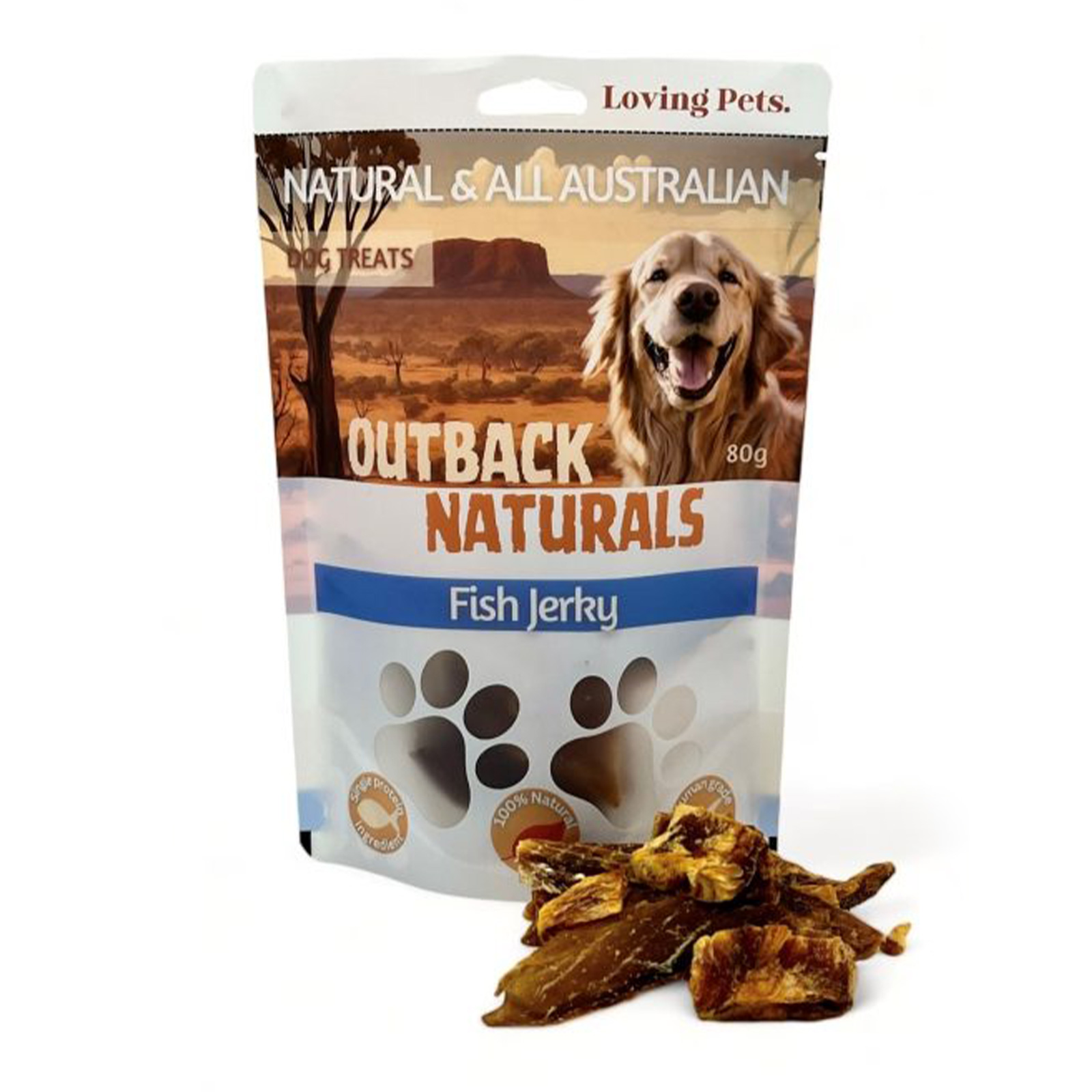 Fish jerky for dogs best sale