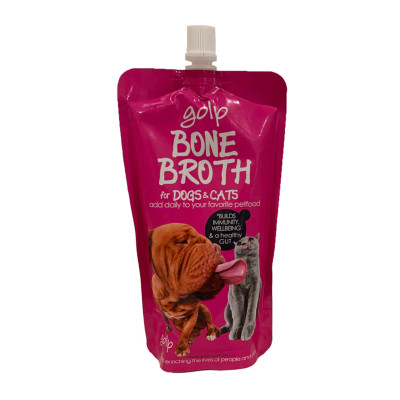 Golp Bone Broth Freerange Chicken Immune Booster Dietary Supplement For Dogs And Cats 250g