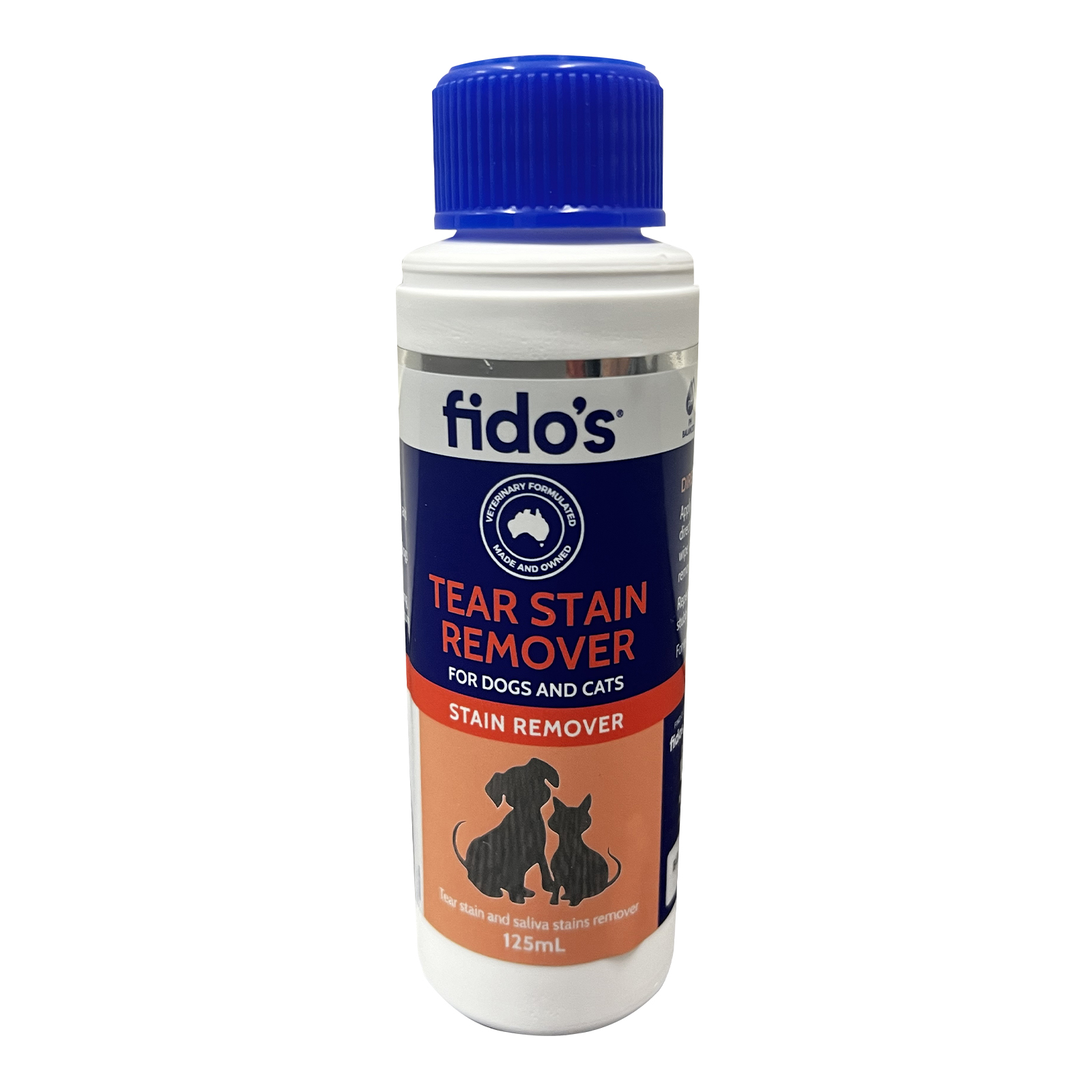 Fidos Tear Stain Remover For Dogs And Cats 125ml - $7.99