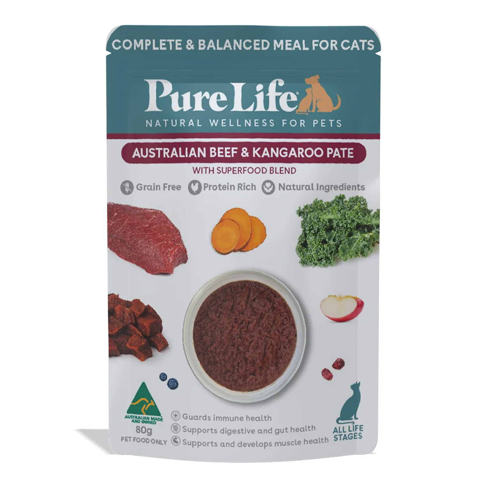 Kangaroo meat cat food best sale