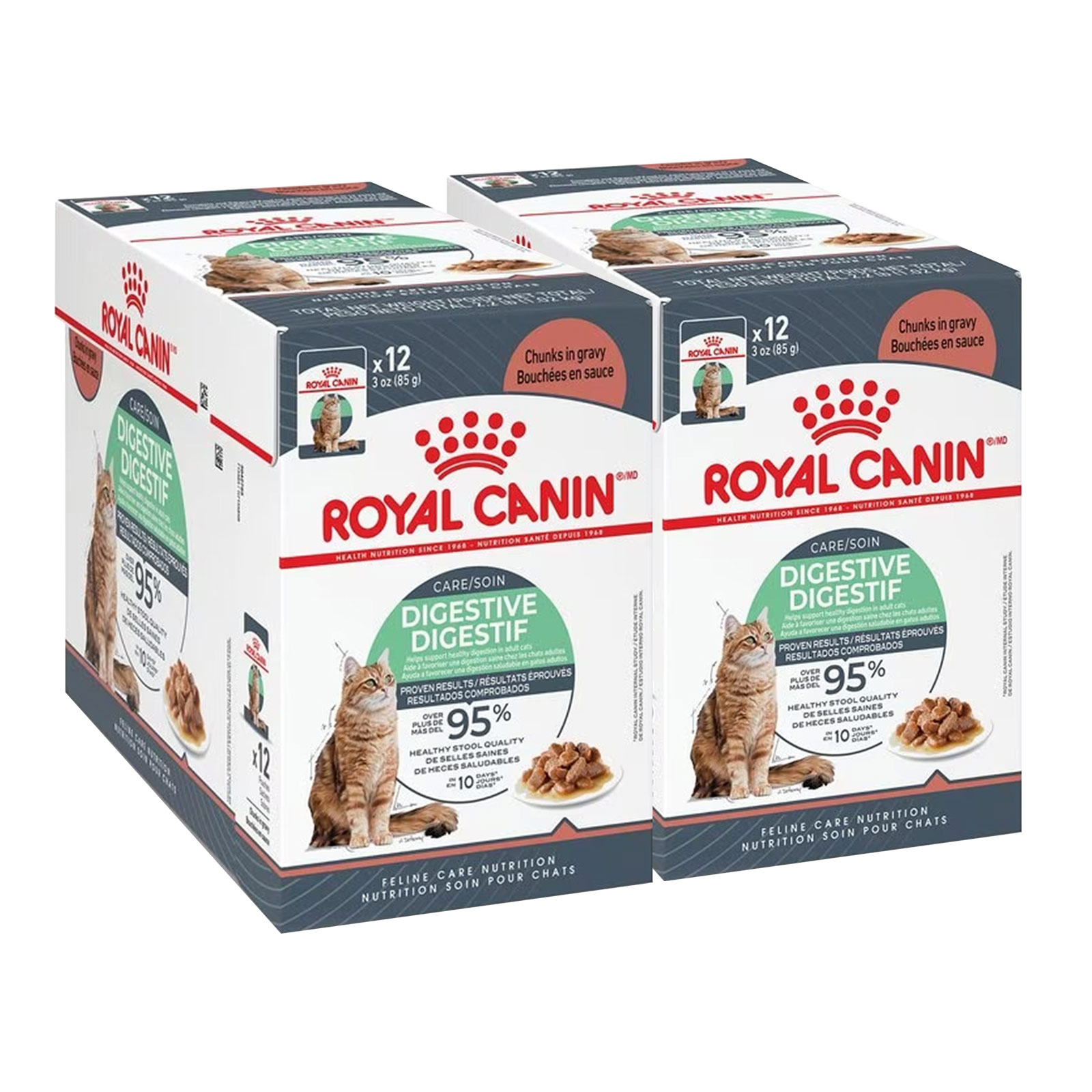 Royal Canin Digest Sensitive In Gravy Adult Pouches Wet Cat Food 85g X 