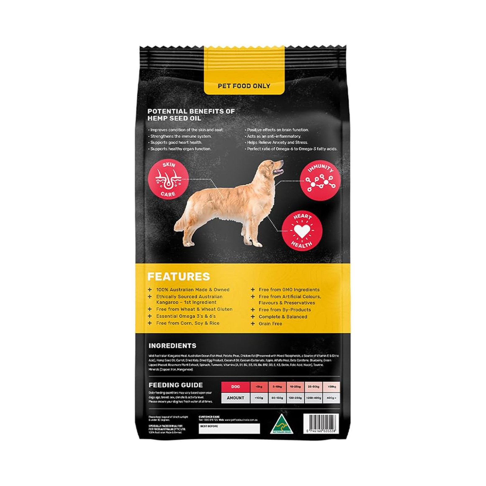 Kangaroo based dog food best sale