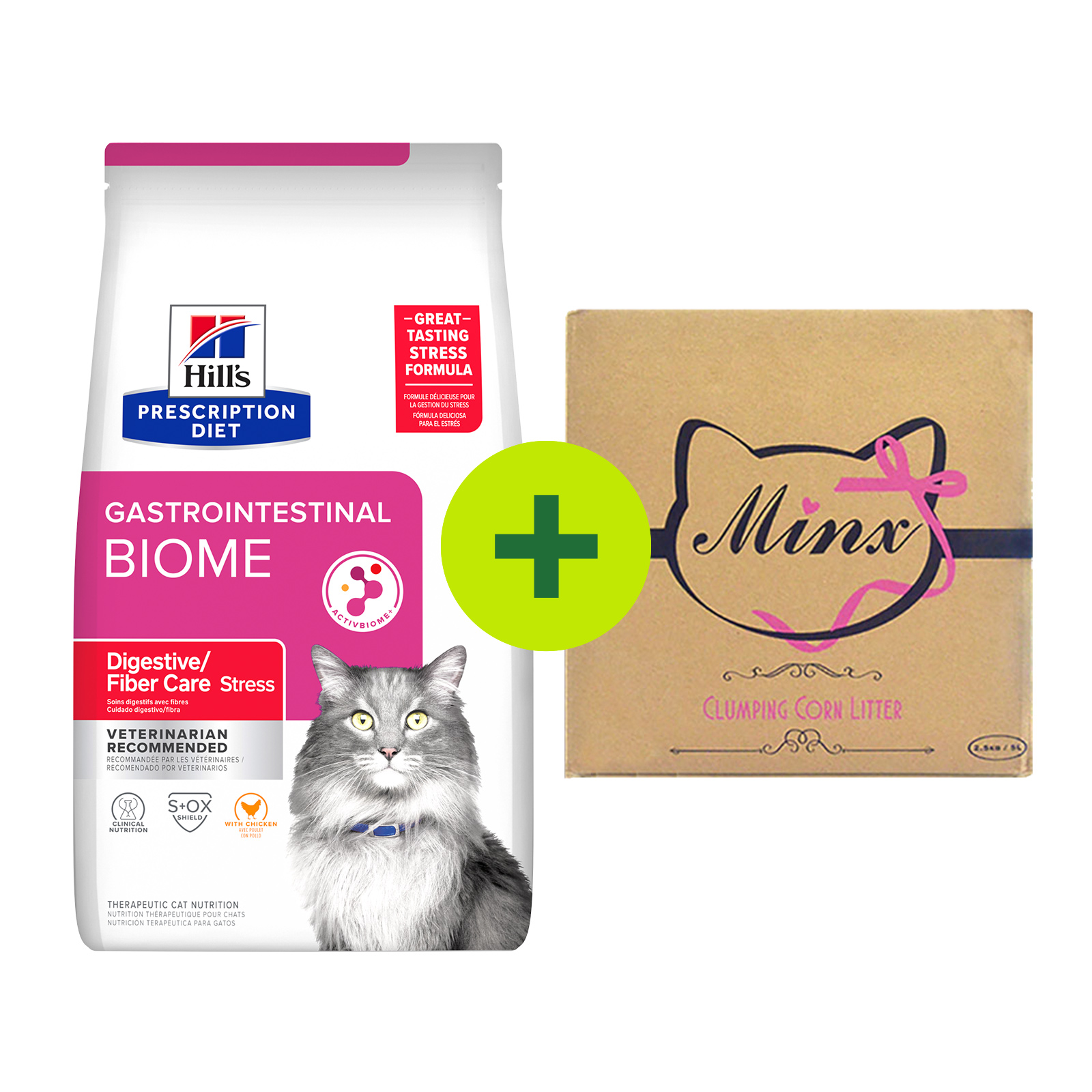 Hills Prescription Diet Gastrointestinal Biome Dry Food And Litter For Cats