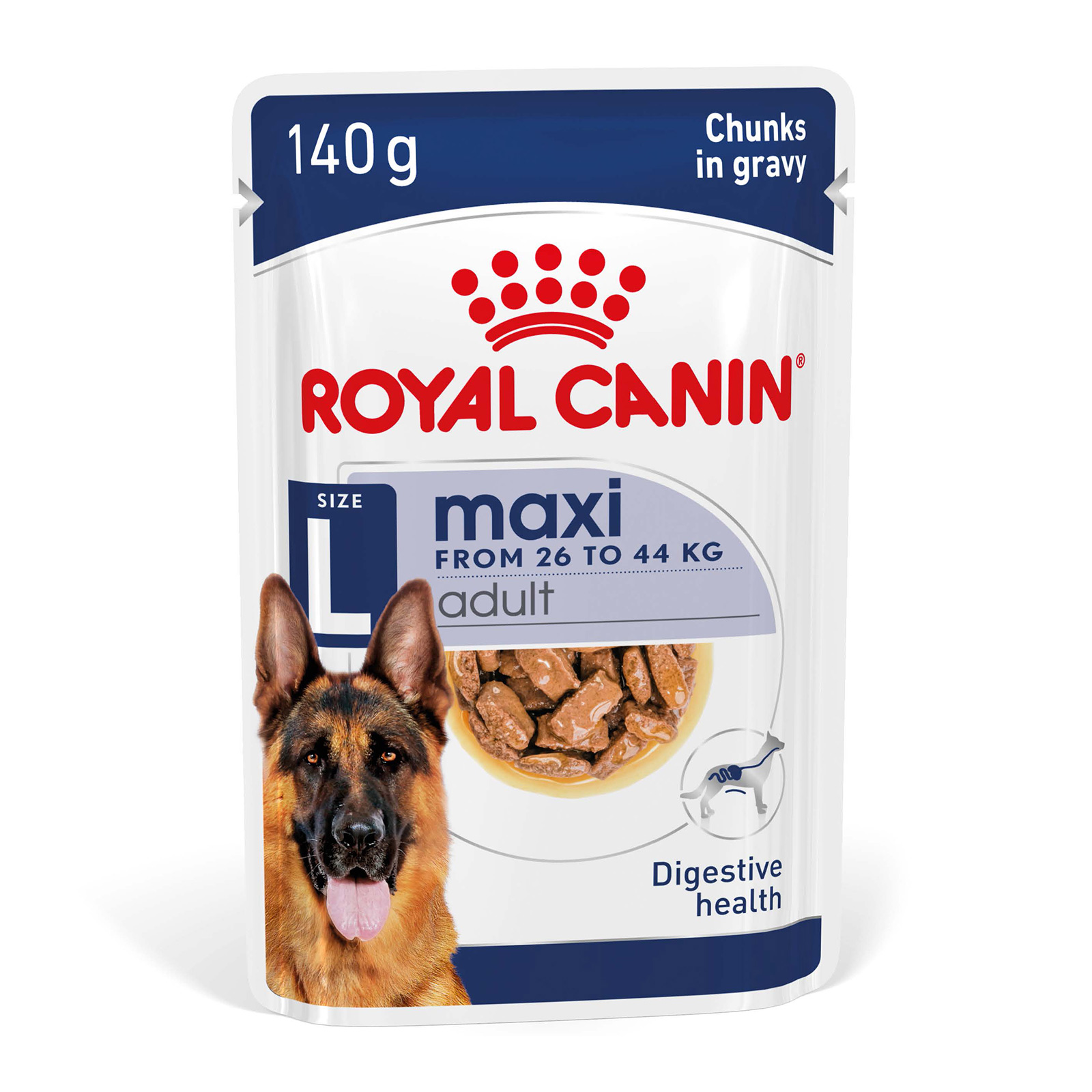 Royal Canin Size Health Nutrition Maxi Adult (Wet Food Pouches) 10 x 140 g main image 1