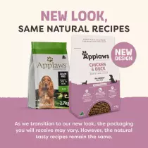 Applaws Chicken & Duck Grain Free Recipe Natural Adult Dry Dog Food 2.7kg